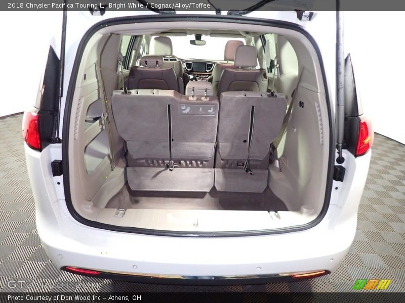 Bright White / Cognac/Alloy/Toffee 2018 Chrysler Pacifica Touring L