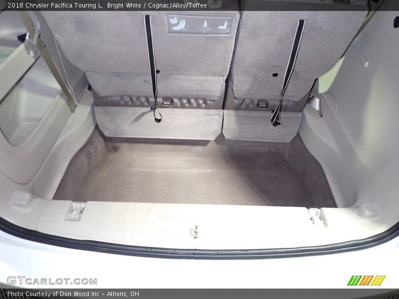 Bright White / Cognac/Alloy/Toffee 2018 Chrysler Pacifica Touring L