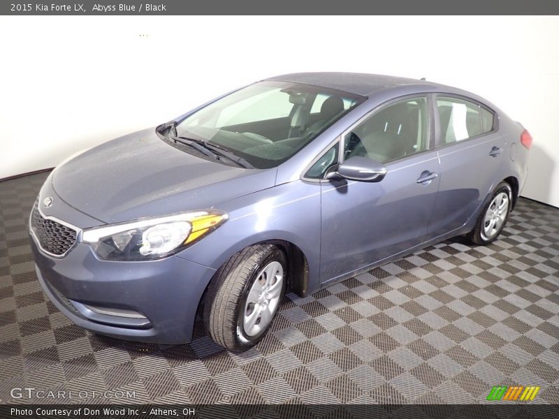 Abyss Blue / Black 2015 Kia Forte LX