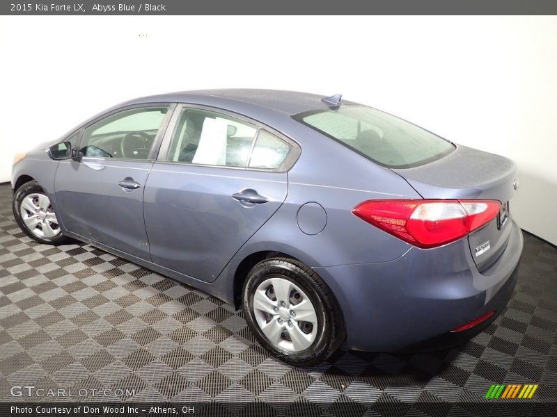 Abyss Blue / Black 2015 Kia Forte LX