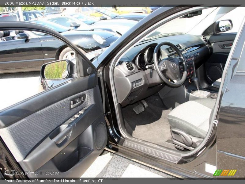 Black Mica / Black 2006 Mazda MAZDA3 i Sedan