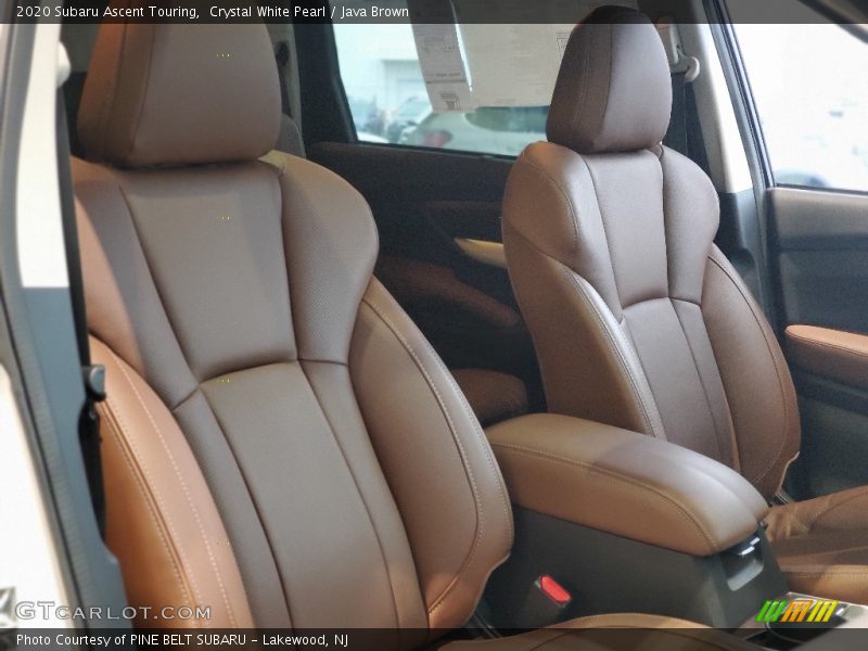 Crystal White Pearl / Java Brown 2020 Subaru Ascent Touring