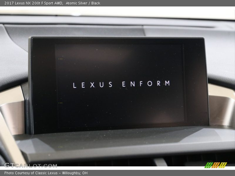 Atomic Silver / Black 2017 Lexus NX 200t F Sport AWD