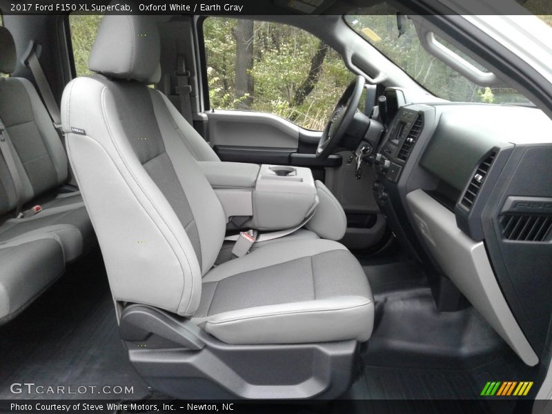 Front Seat of 2017 F150 XL SuperCab