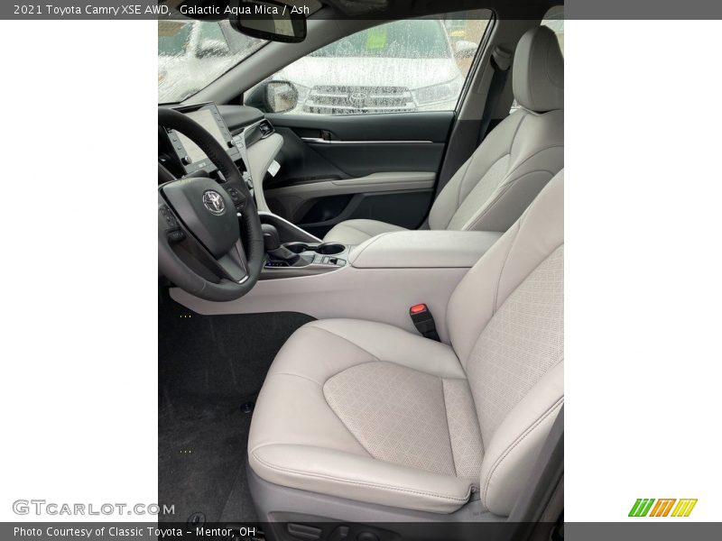 Galactic Aqua Mica / Ash 2021 Toyota Camry XSE AWD