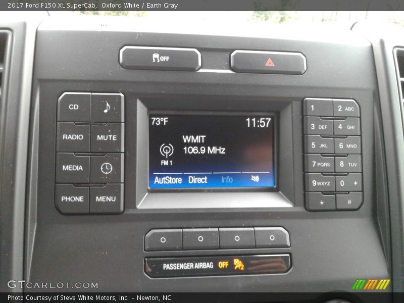 Controls of 2017 F150 XL SuperCab