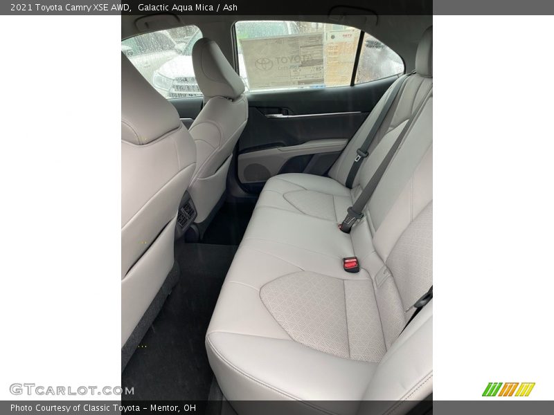 Galactic Aqua Mica / Ash 2021 Toyota Camry XSE AWD