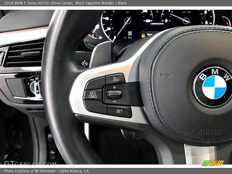  2018 5 Series M550i xDrive Sedan Steering Wheel