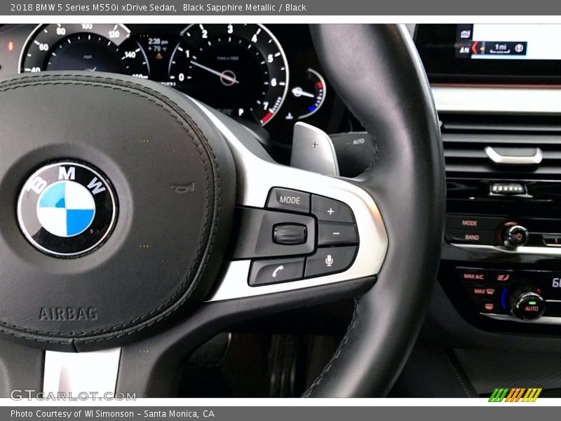  2018 5 Series M550i xDrive Sedan Steering Wheel