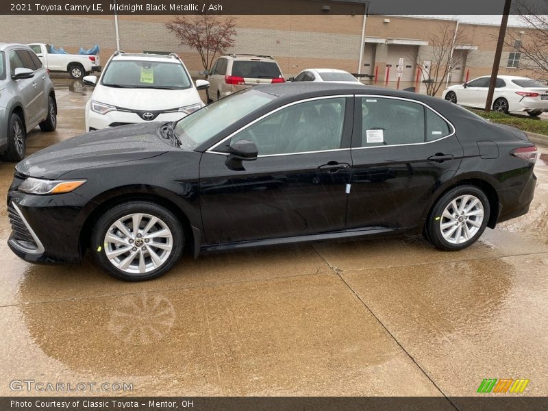  2021 Camry LE Midnight Black Metallic