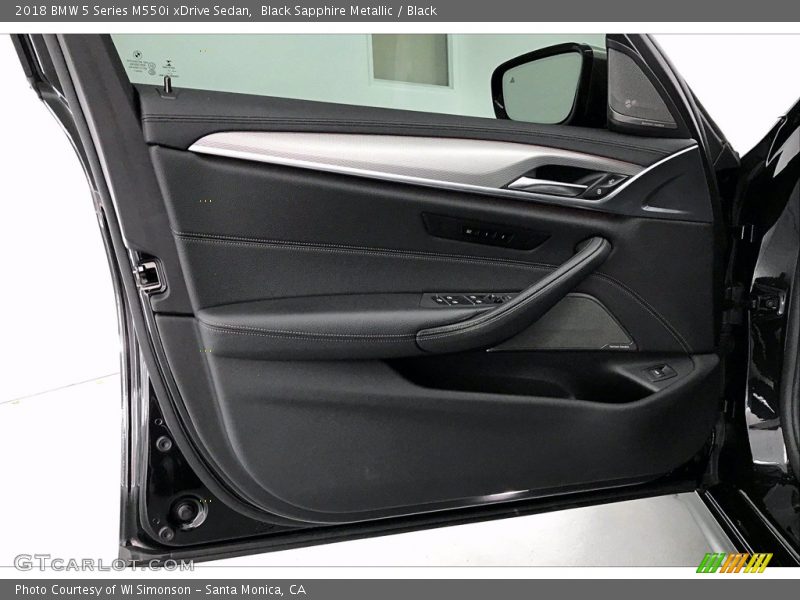 Door Panel of 2018 5 Series M550i xDrive Sedan