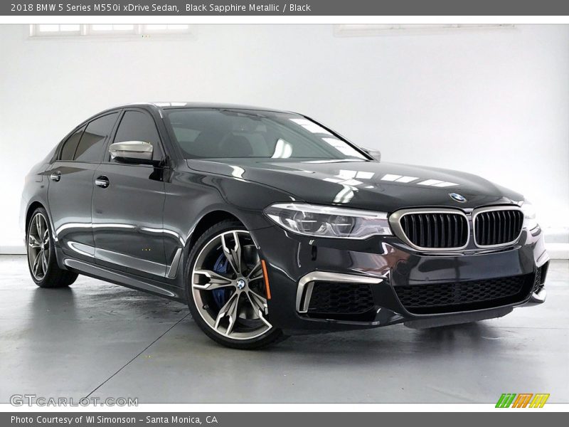  2018 5 Series M550i xDrive Sedan Black Sapphire Metallic