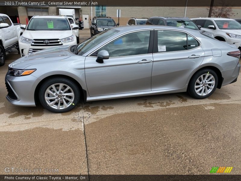 Celestial Silver Metallic / Ash 2021 Toyota Camry LE