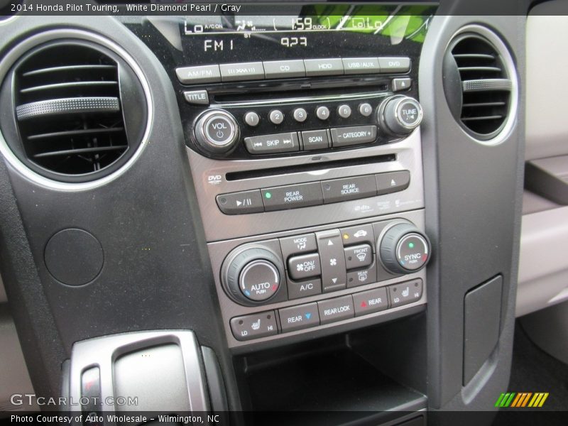 White Diamond Pearl / Gray 2014 Honda Pilot Touring