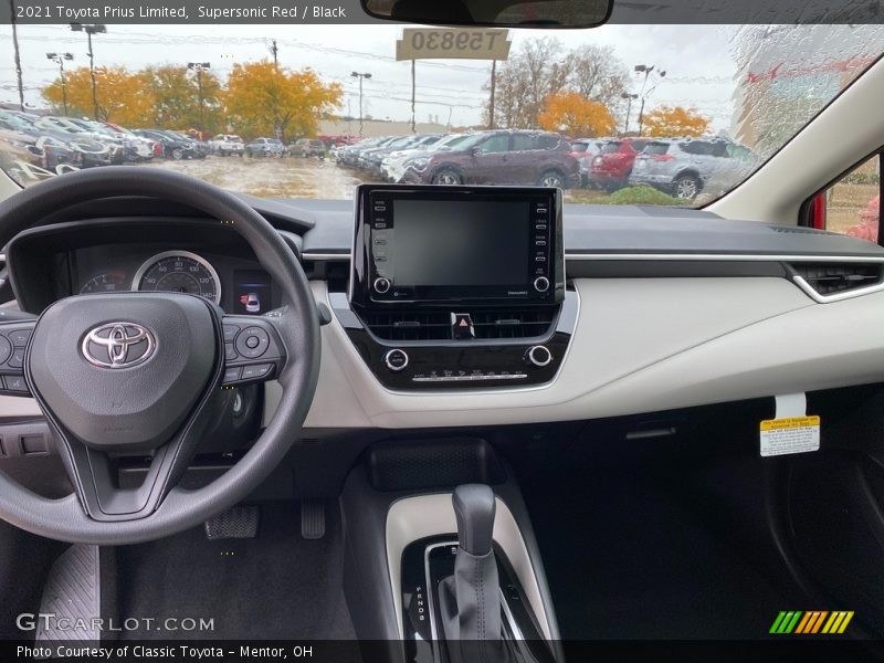 Dashboard of 2021 Prius Limited