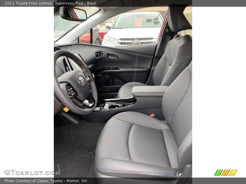  2021 Prius Limited Black Interior