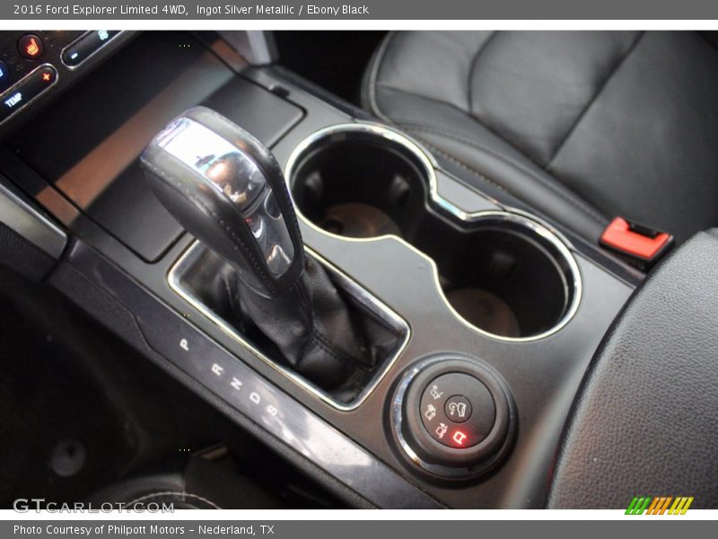 Ingot Silver Metallic / Ebony Black 2016 Ford Explorer Limited 4WD