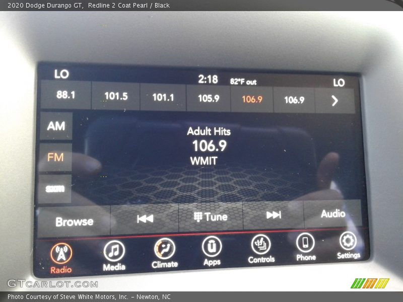 Redline 2 Coat Pearl / Black 2020 Dodge Durango GT