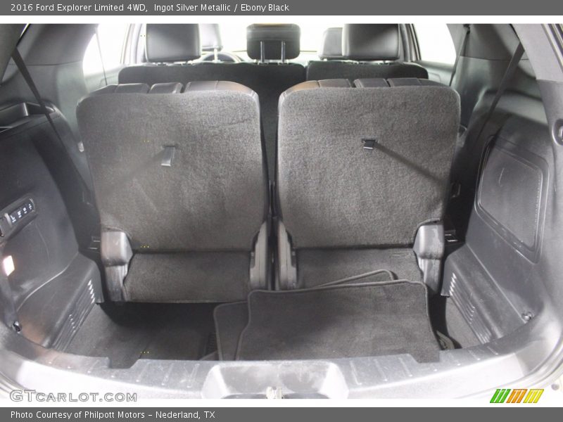 Ingot Silver Metallic / Ebony Black 2016 Ford Explorer Limited 4WD