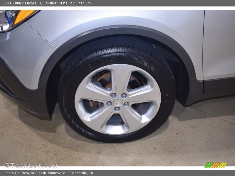 Quicksilver Metallic / Titanium 2016 Buick Encore
