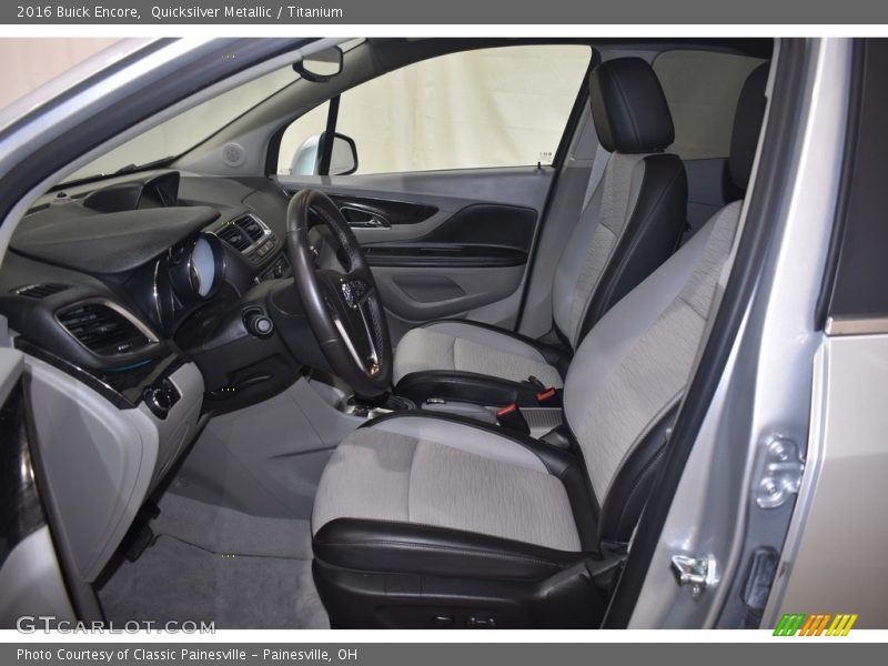 Quicksilver Metallic / Titanium 2016 Buick Encore