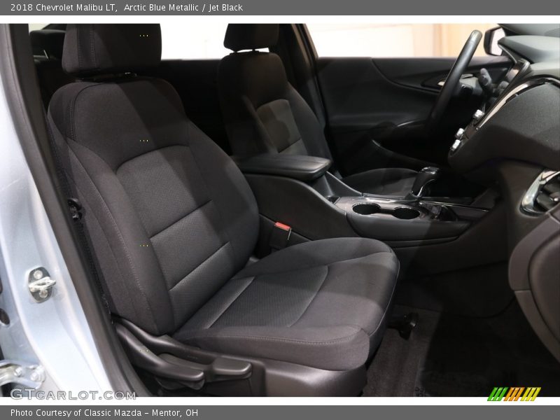 Arctic Blue Metallic / Jet Black 2018 Chevrolet Malibu LT
