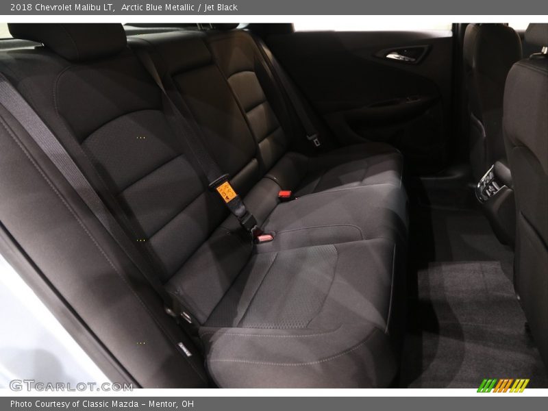 Arctic Blue Metallic / Jet Black 2018 Chevrolet Malibu LT