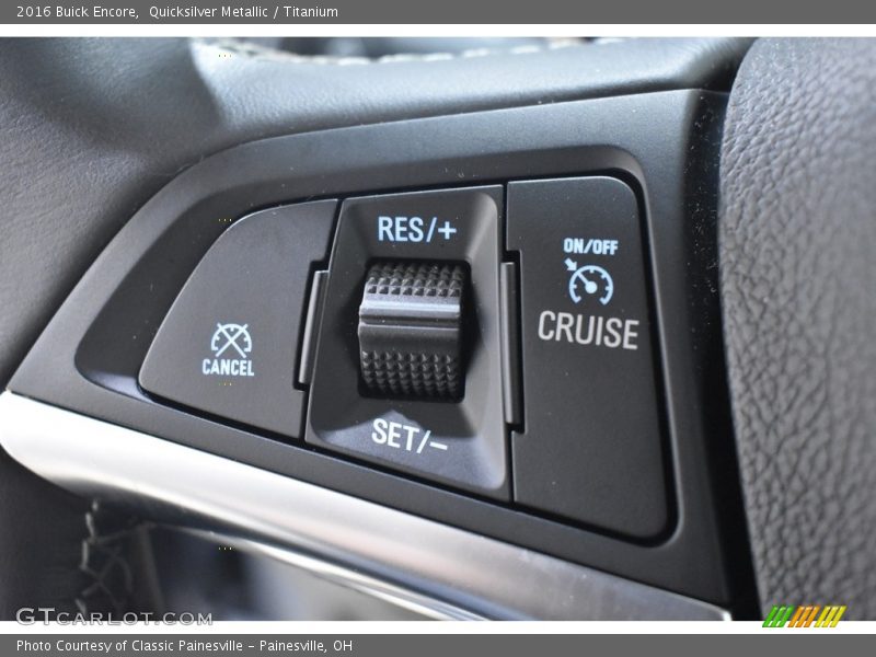 Quicksilver Metallic / Titanium 2016 Buick Encore