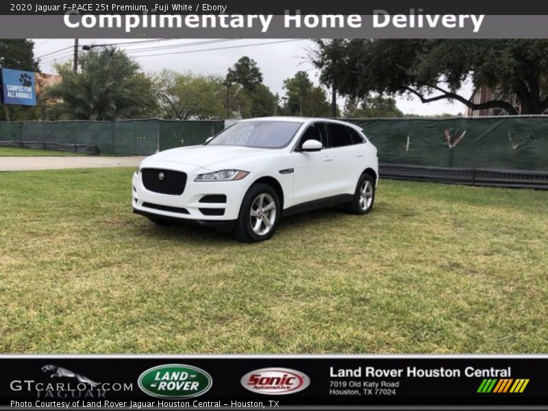 Fuji White / Ebony 2020 Jaguar F-PACE 25t Premium