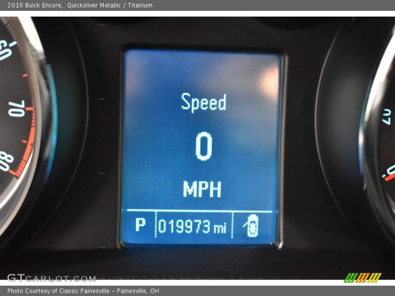 Quicksilver Metallic / Titanium 2016 Buick Encore