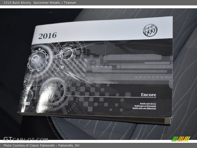 Quicksilver Metallic / Titanium 2016 Buick Encore
