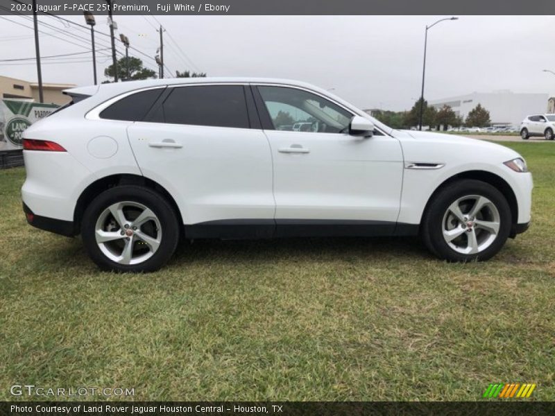 Fuji White / Ebony 2020 Jaguar F-PACE 25t Premium