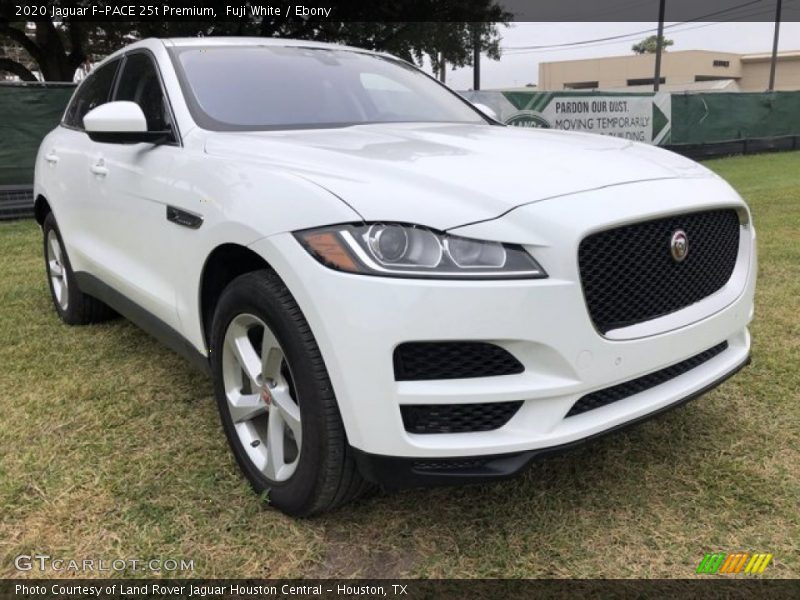 Fuji White / Ebony 2020 Jaguar F-PACE 25t Premium