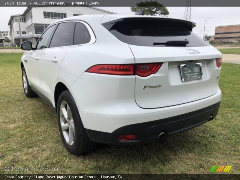 Fuji White / Ebony 2020 Jaguar F-PACE 25t Premium