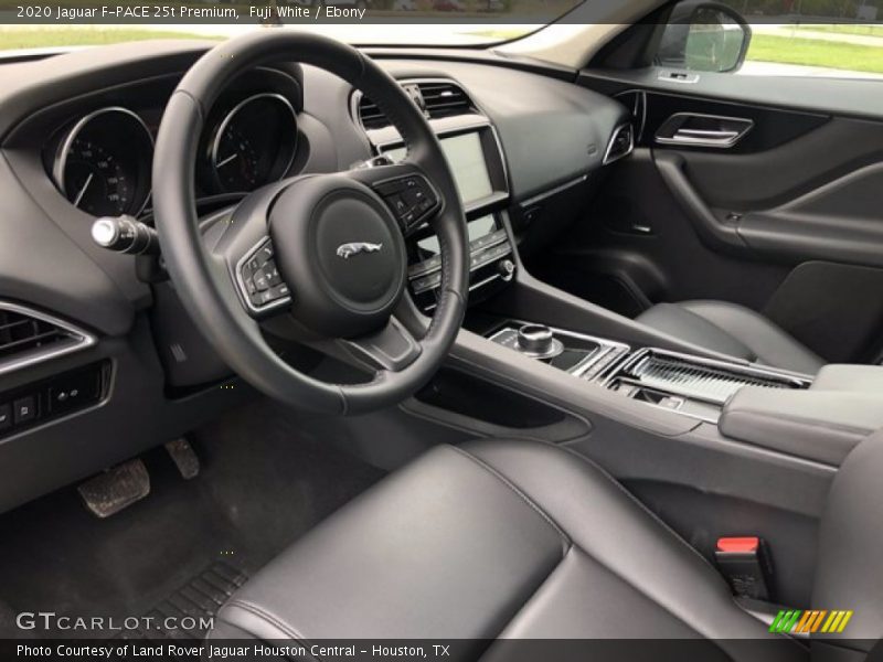 Fuji White / Ebony 2020 Jaguar F-PACE 25t Premium
