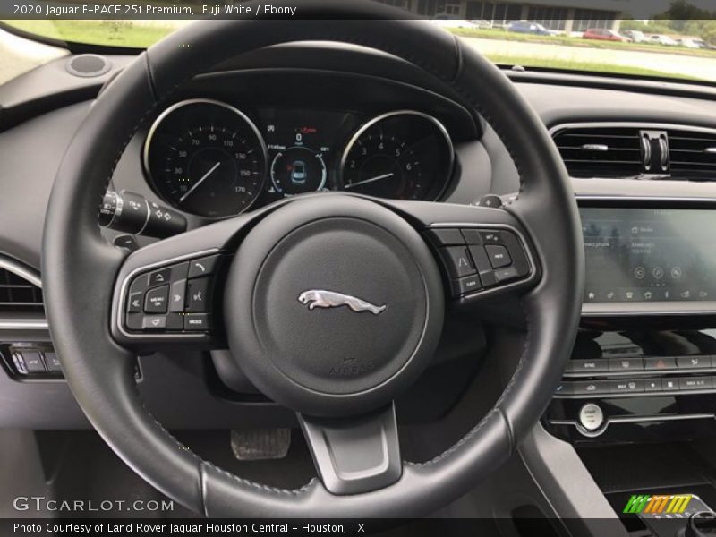 Fuji White / Ebony 2020 Jaguar F-PACE 25t Premium