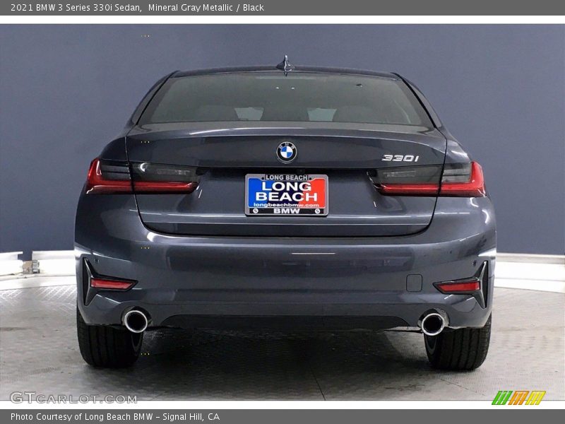 Mineral Gray Metallic / Black 2021 BMW 3 Series 330i Sedan
