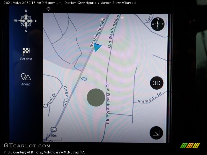 Navigation of 2021 XC60 T5 AWD Momentum