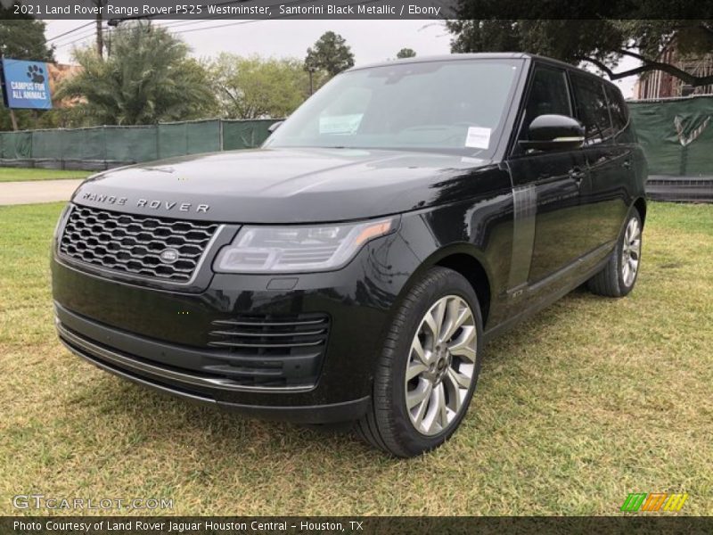 Front 3/4 View of 2021 Range Rover P525 Westminster