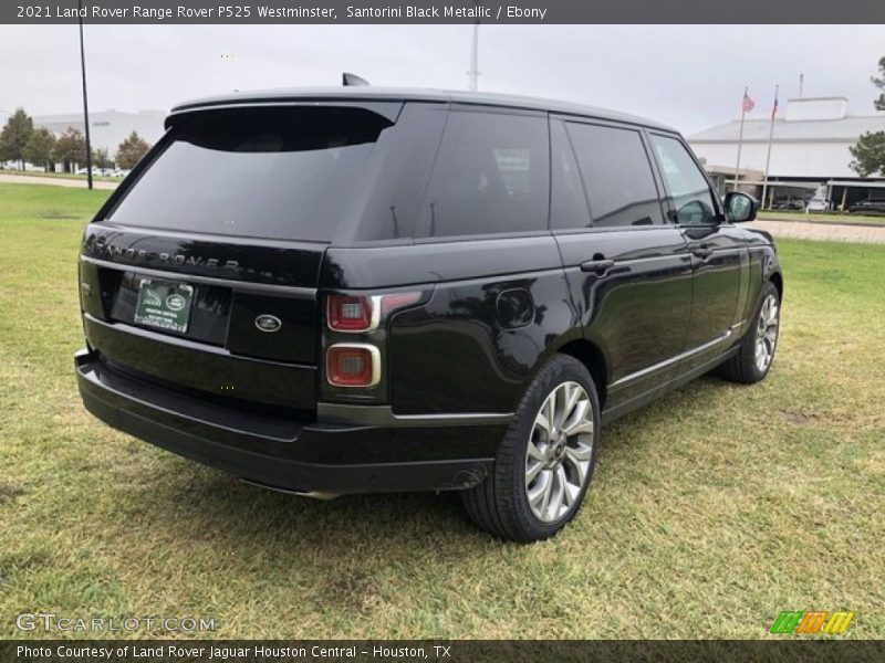 Santorini Black Metallic / Ebony 2021 Land Rover Range Rover P525 Westminster