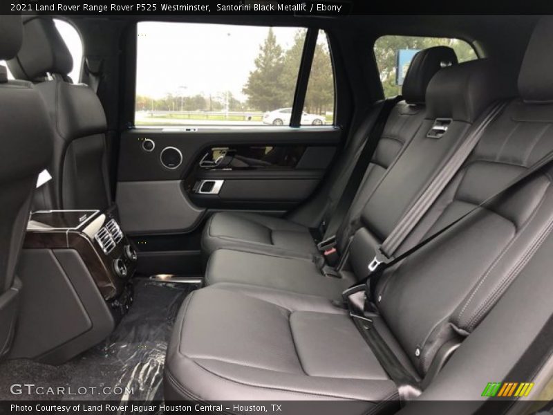 Rear Seat of 2021 Range Rover P525 Westminster