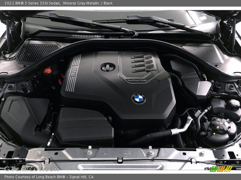  2021 3 Series 330i Sedan Engine - 2.0 Liter DI TwinPower Turbocharged DOHC 16-Valve VVT 4 Cylinder