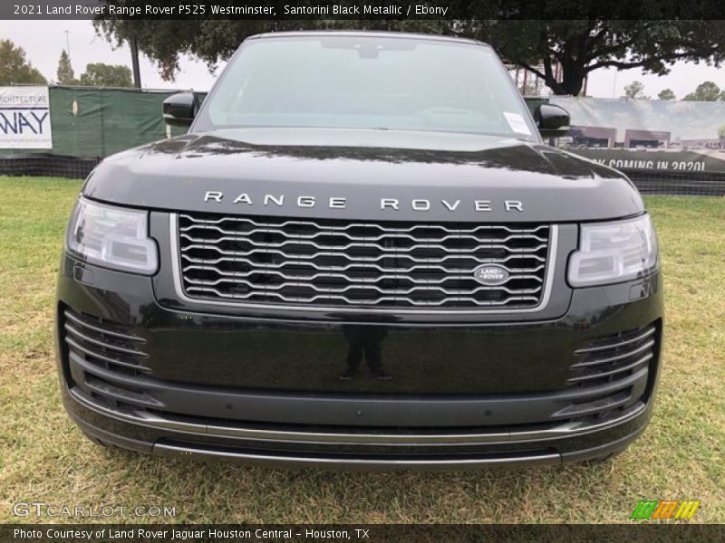 Santorini Black Metallic / Ebony 2021 Land Rover Range Rover P525 Westminster