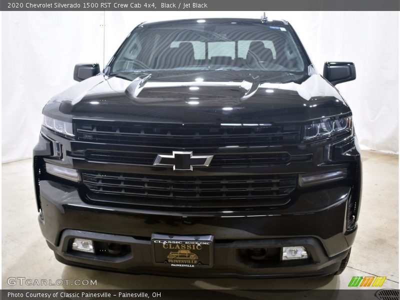 Black / Jet Black 2020 Chevrolet Silverado 1500 RST Crew Cab 4x4