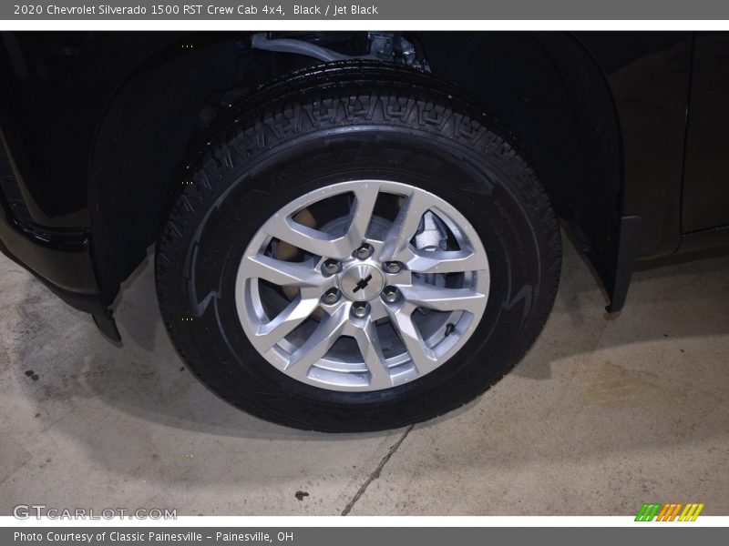 Black / Jet Black 2020 Chevrolet Silverado 1500 RST Crew Cab 4x4