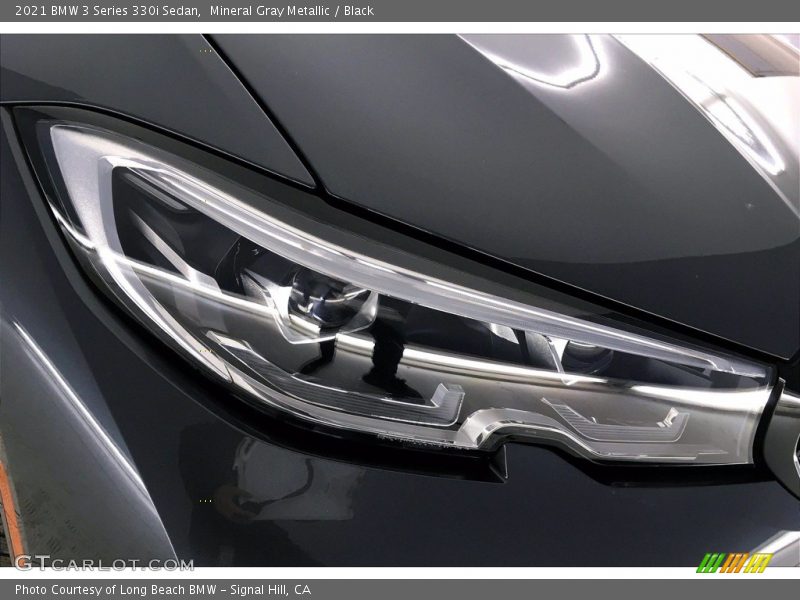 Mineral Gray Metallic / Black 2021 BMW 3 Series 330i Sedan