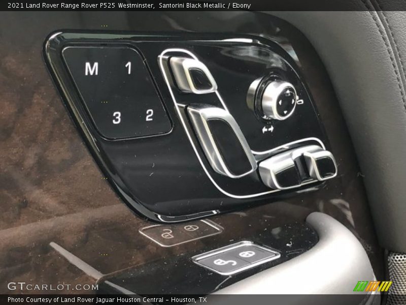 Controls of 2021 Range Rover P525 Westminster