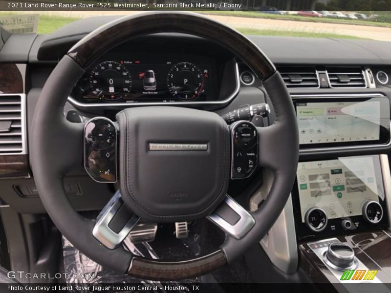  2021 Range Rover P525 Westminster Steering Wheel