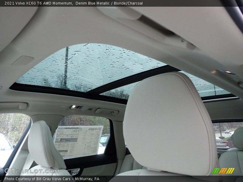 Sunroof of 2021 XC60 T6 AWD Momentum