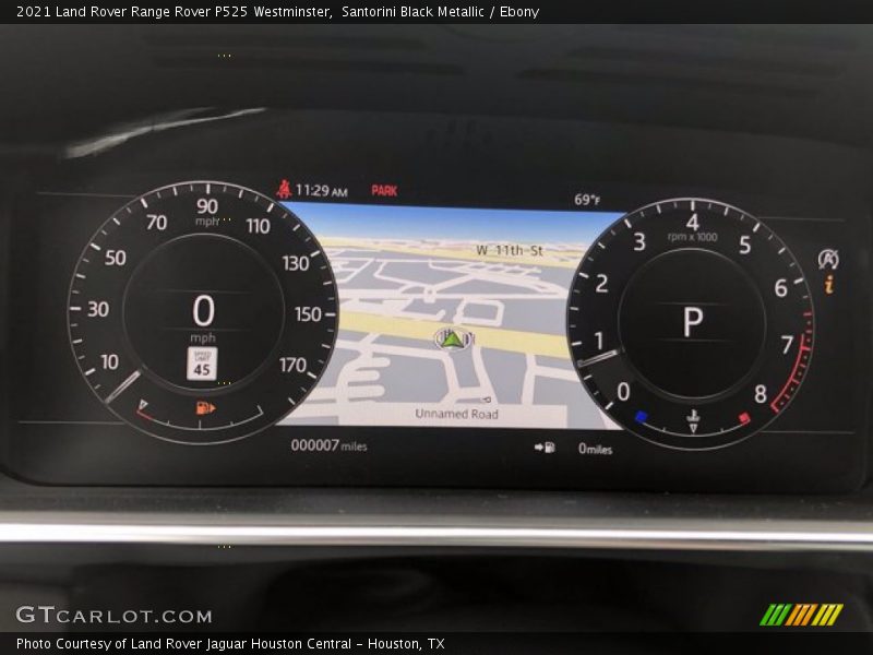  2021 Range Rover P525 Westminster P525 Westminster Gauges